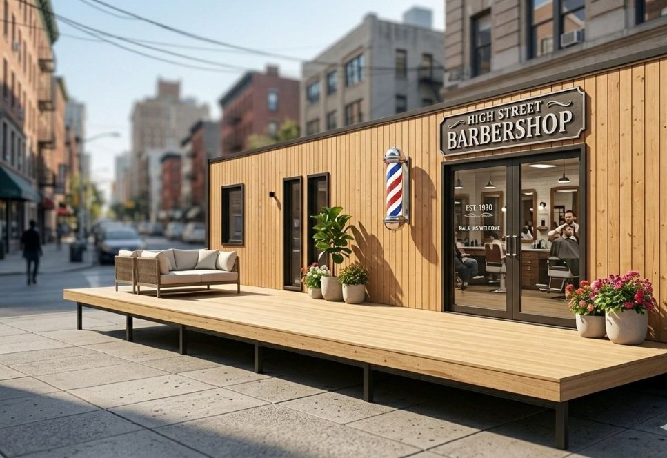 Модульные барбершопы под ключ, Казахстан