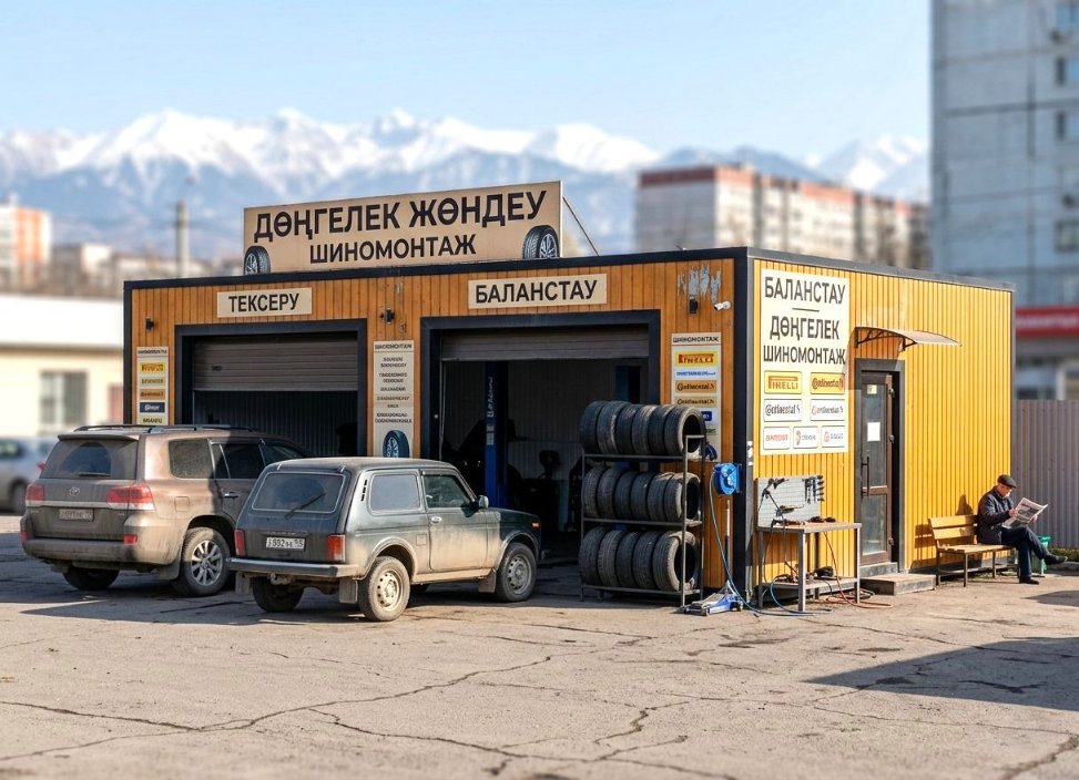 Модульный шиномонтаж, Unimodule Казахстан